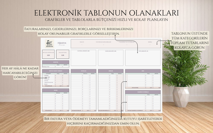 Kapsamlı Aylık Bütçe Planlayıcısı